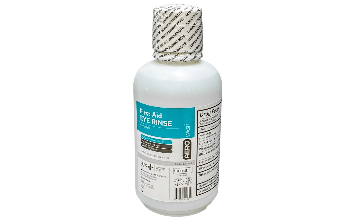 アイケア aaa303 SAS Safety Group | Eyewash Bottle 16 oz.